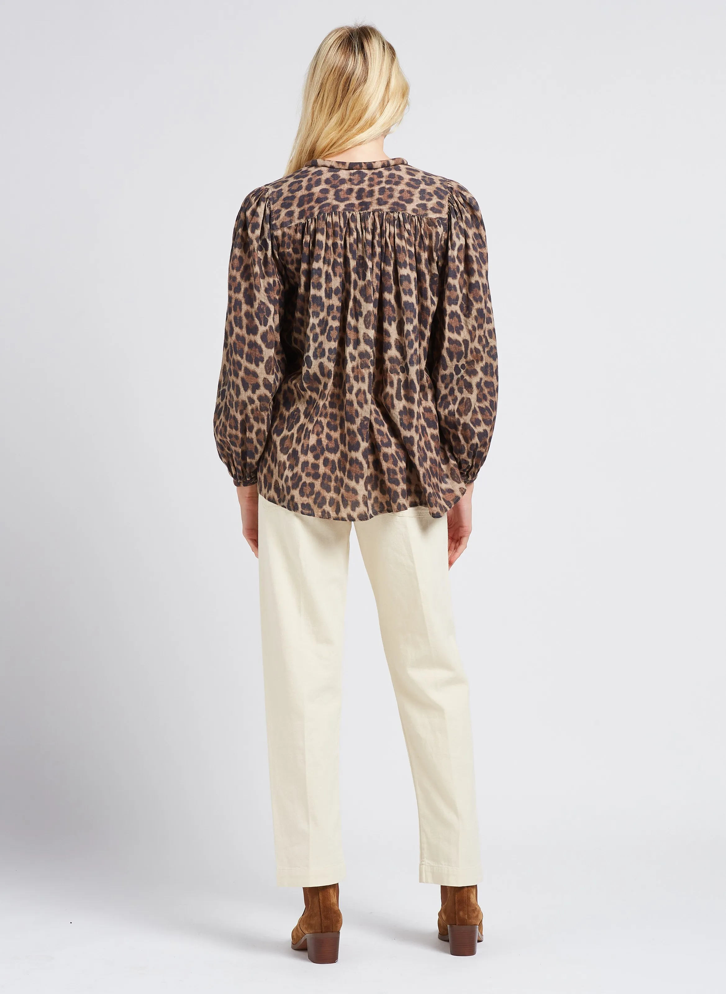  SWILDENS   ERNEST - Pantaloni dritti in cotone | Bianco